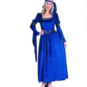 NWT Renaissance Peasant Girl Vostume Halloween Medieval Cosplay Sz Small